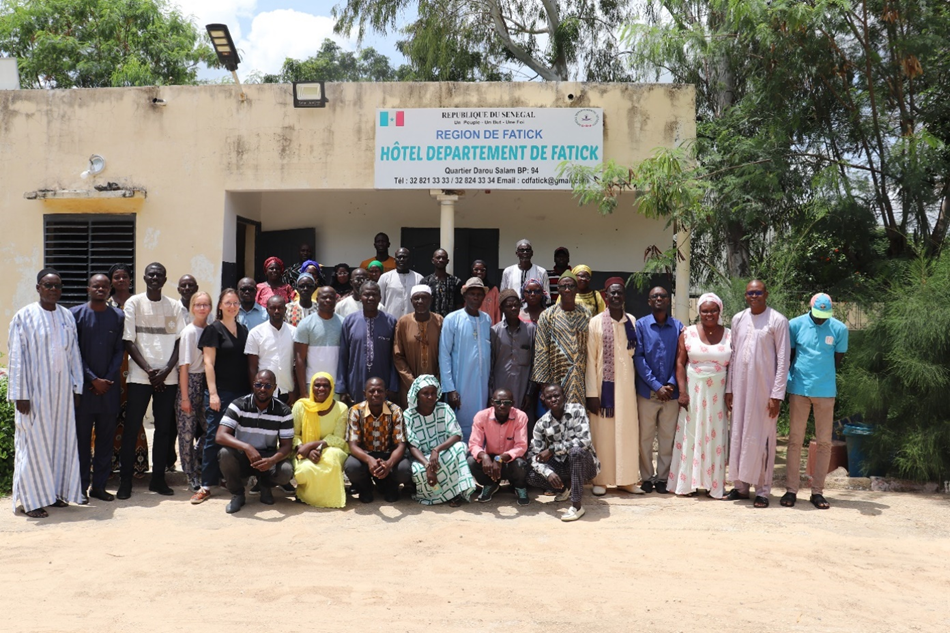 Photo de famille des participants à l’Atelier ©: Aboubakrine DIOUF, ISRA / UNIVAL - 2023